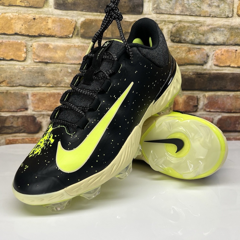 Mens 10.5 - Nike Alpha Huarache Elite 4 Low MCS 2024 All-Star Cleats FV6096-001
